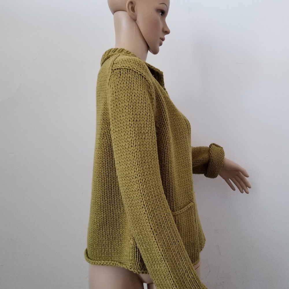 Eileen Fisher Knitted Open Small Cardigan - Picture 4 of 8